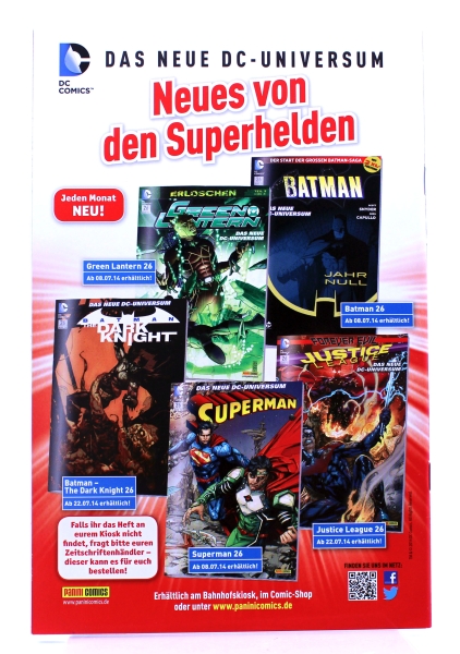 Green Lantern Comic (Das neue DC-Universum) Nr. 26: Der Untergang von OA!